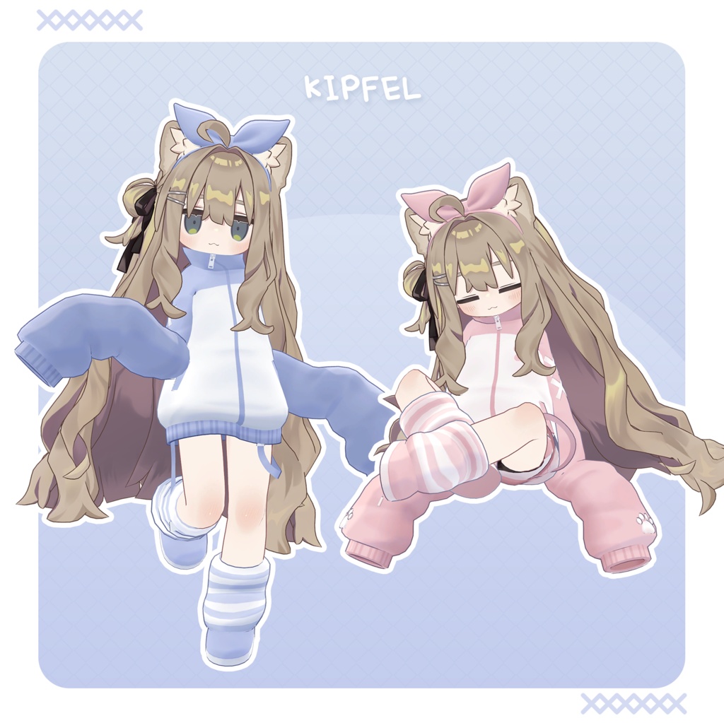 【3Dモデル】Ribbon Jersey / キプフェル&まめひなた