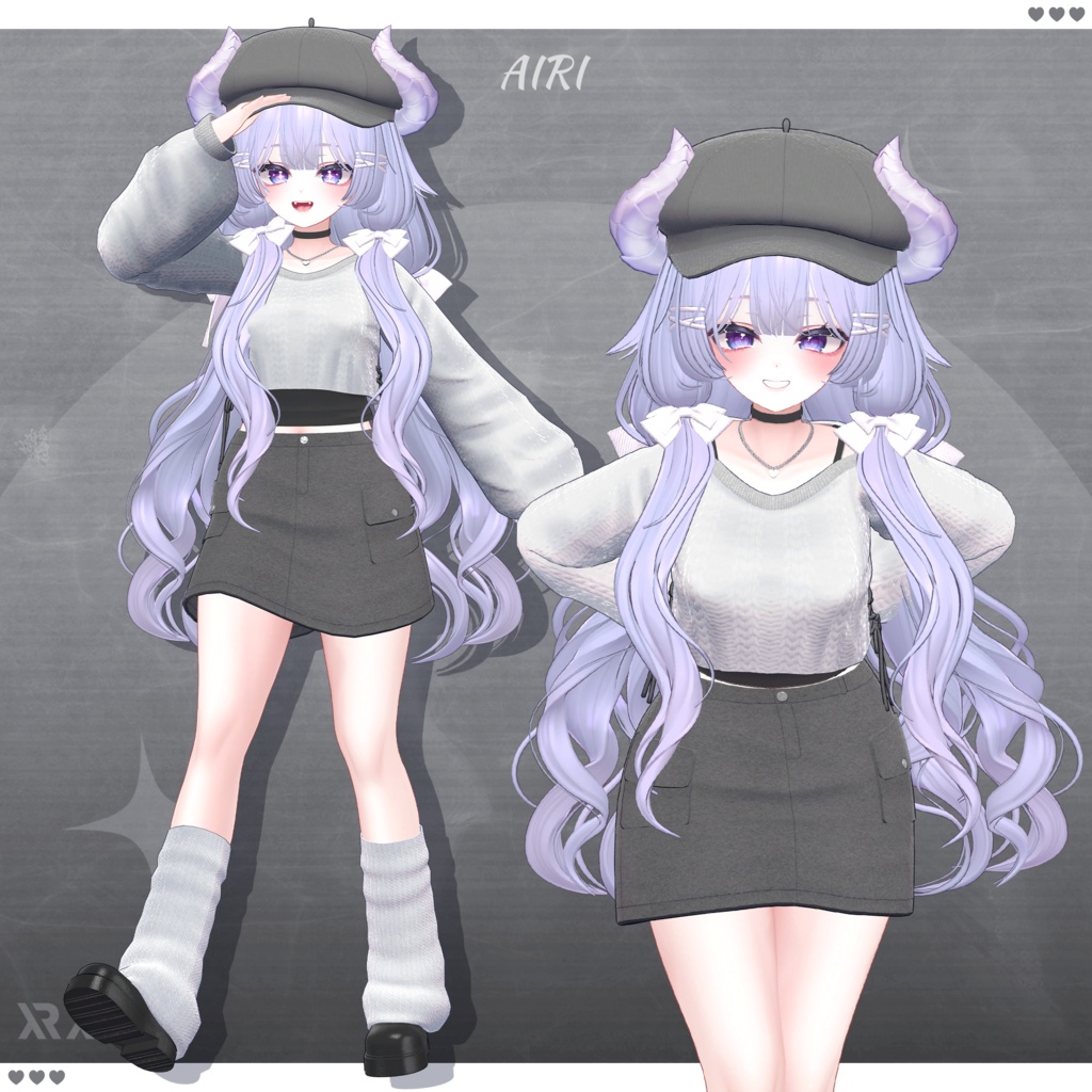【3Dモデル】MonoCrop_6 Avatar
