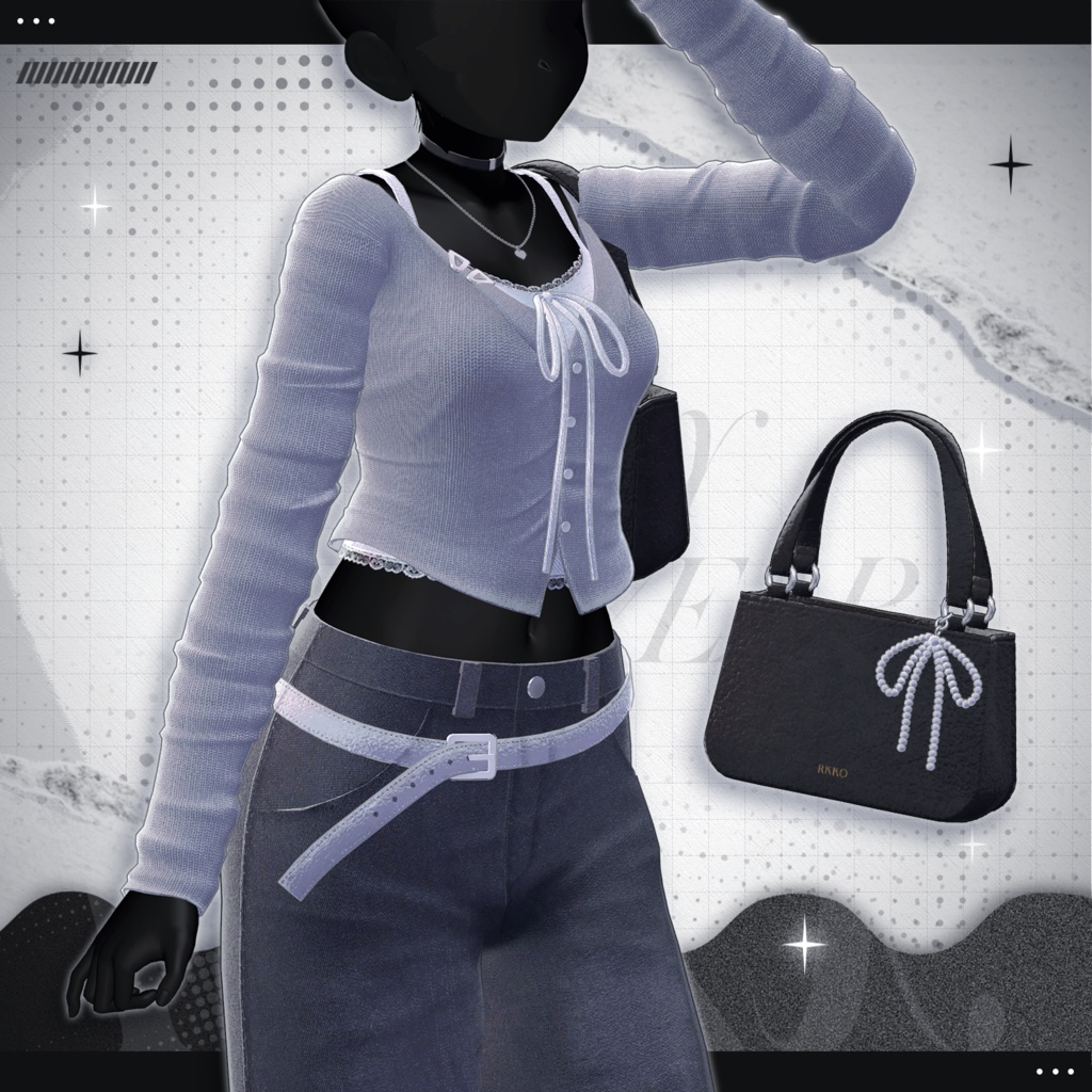 3Dモデル】Lazy Daywear (9 Avatar)