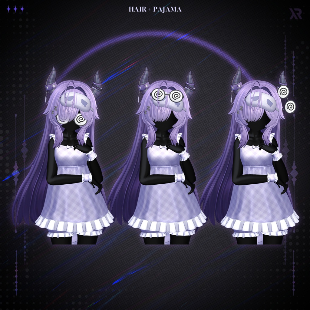 【3Dモデル】Nemu Dragon (8 Avatar)
