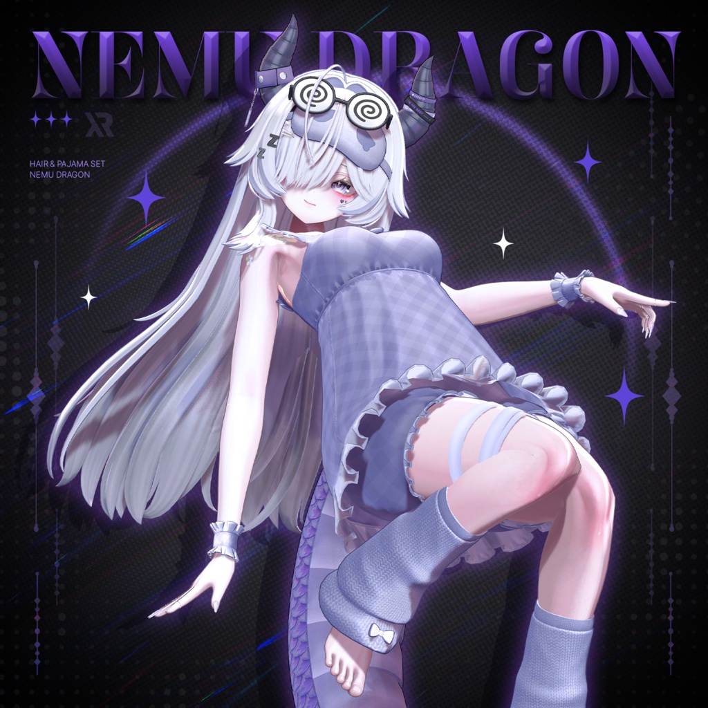 【3Dモデル】Nemu Dragon (8 Avatar)