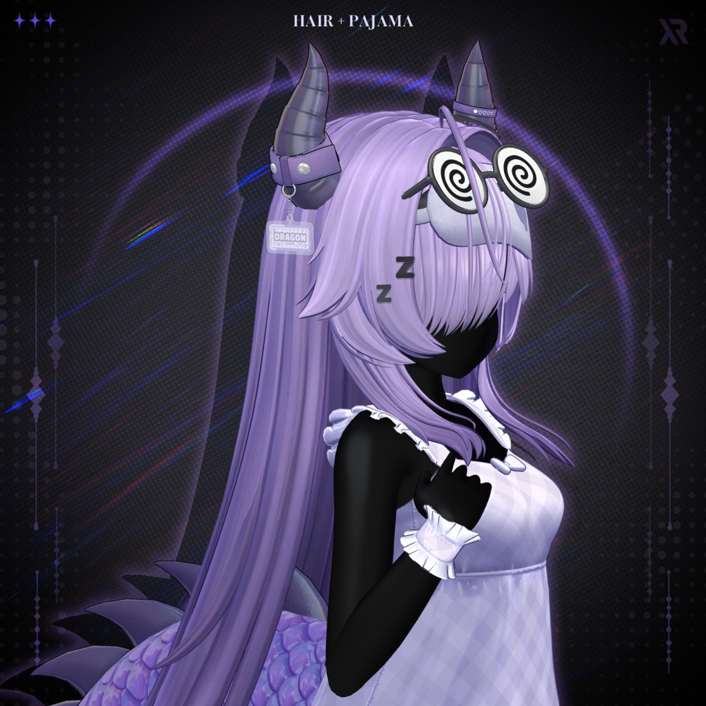 【3Dモデル】Nemu Dragon (8 Avatar)