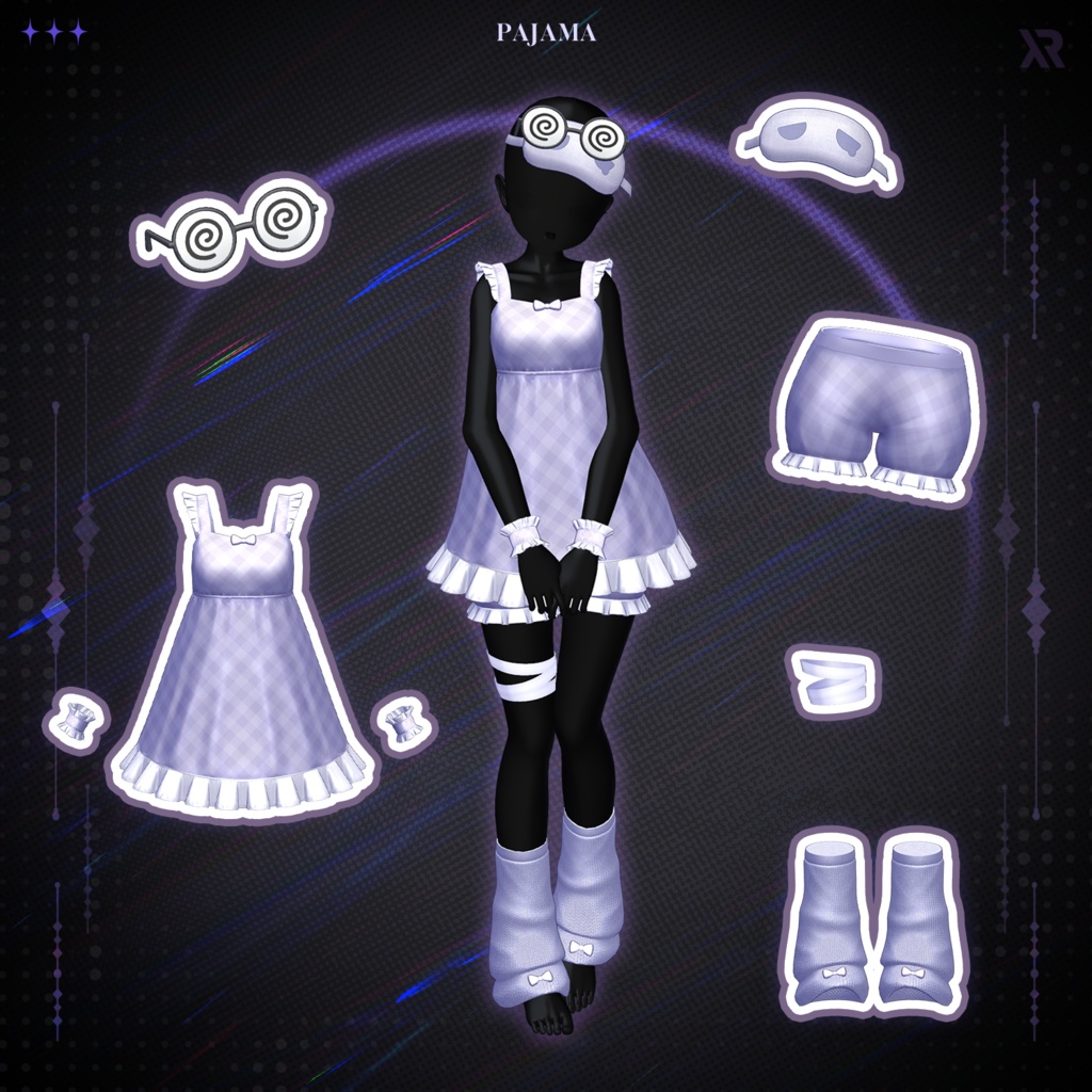 【3Dモデル】Nemu Dragon (8 Avatar)