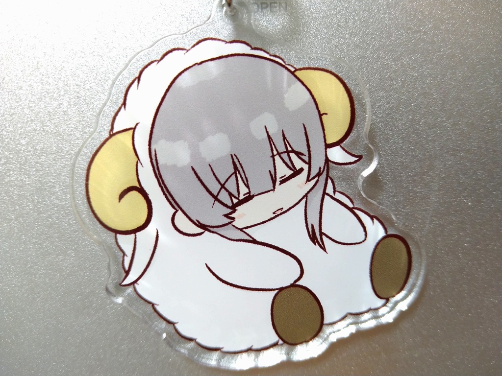 きりこがおやすみアクキー