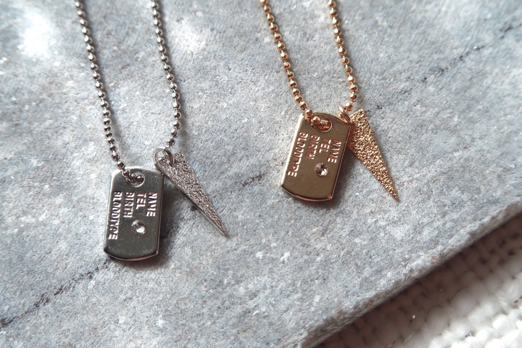 dog tag necklace