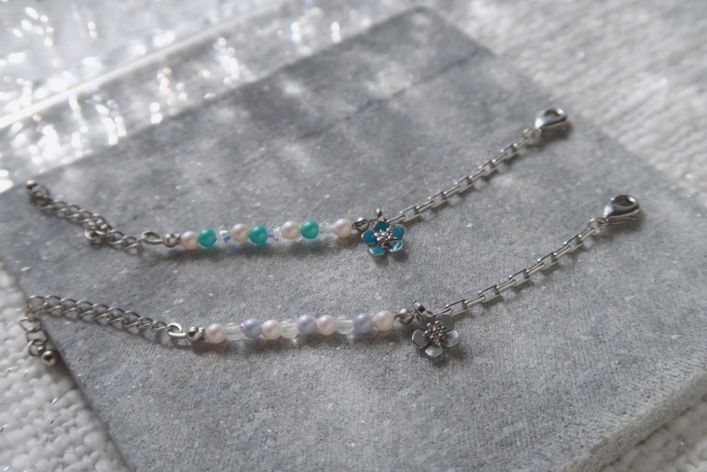 something blue necklace