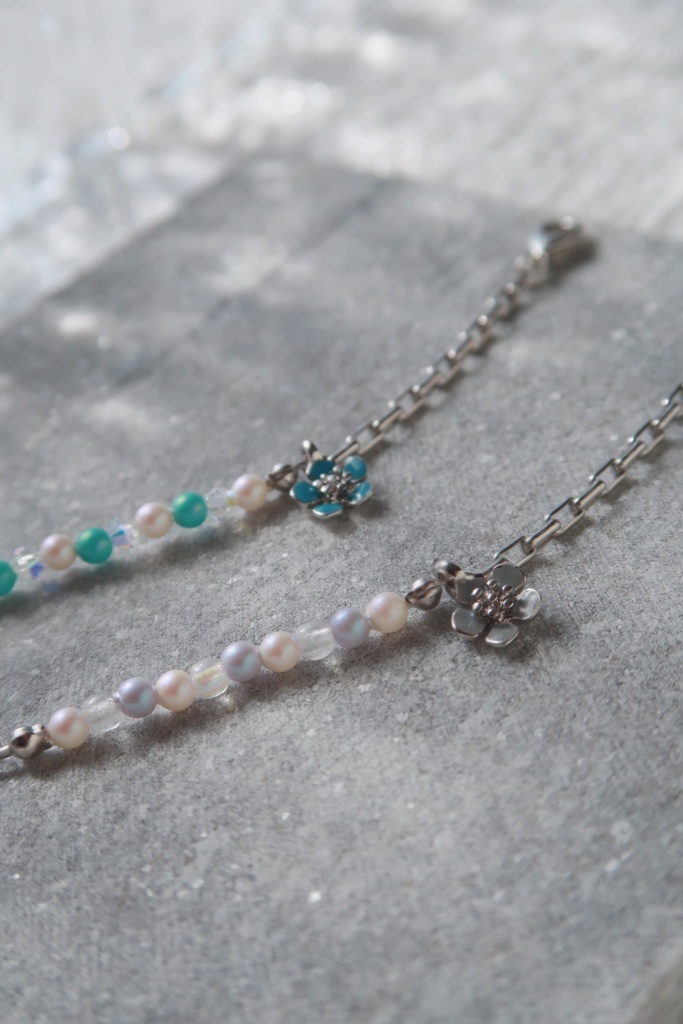 something blue necklace