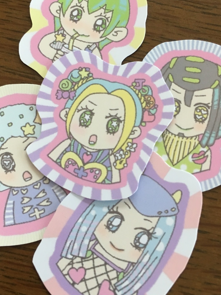 ゆめかわ ストーンオーシャン シール