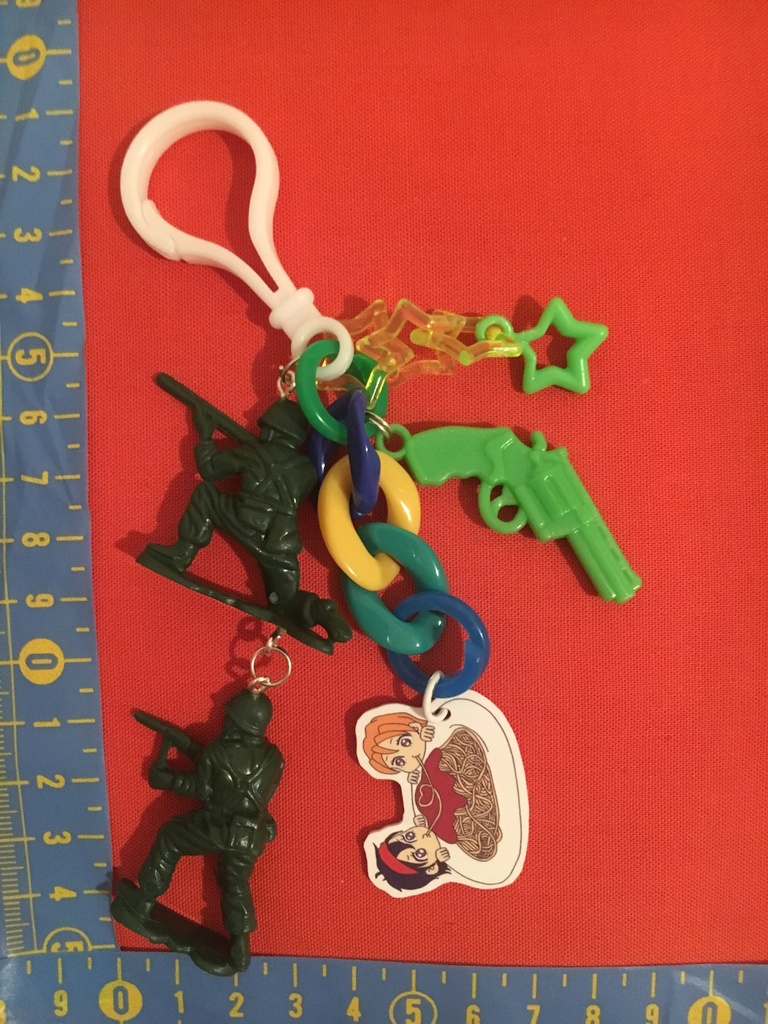 護衛チーム プラ板キーホルダー