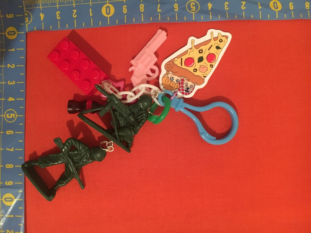 護衛チーム プラ板キーホルダー