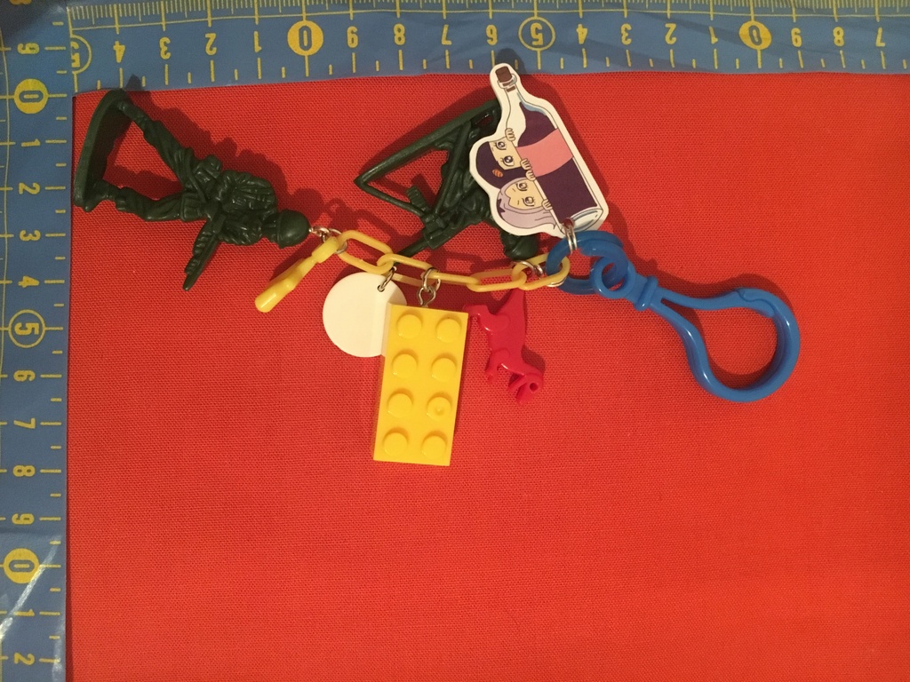 護衛チーム プラ板キーホルダー