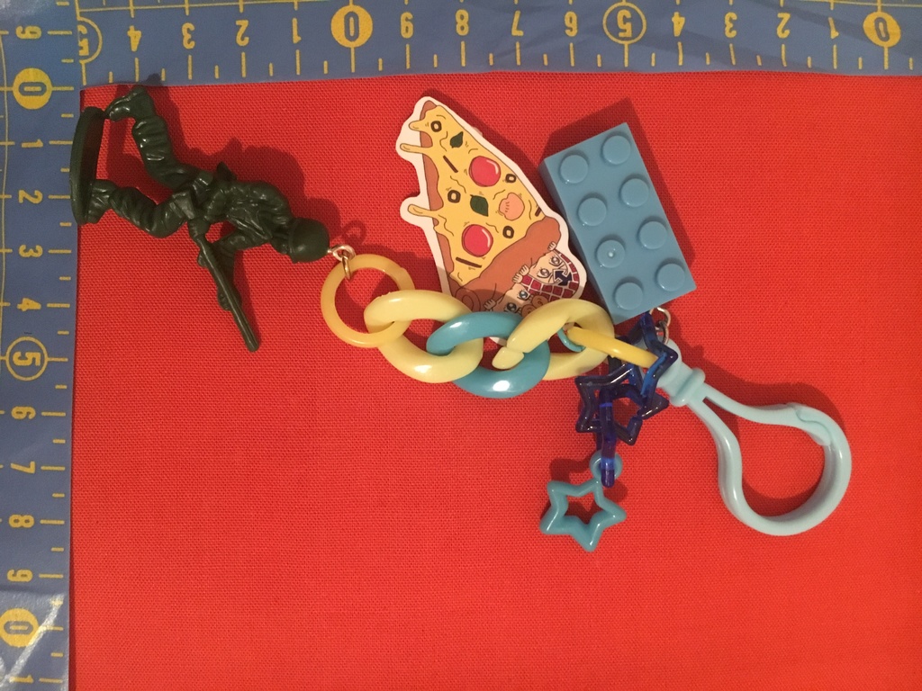 護衛チーム プラ板キーホルダー