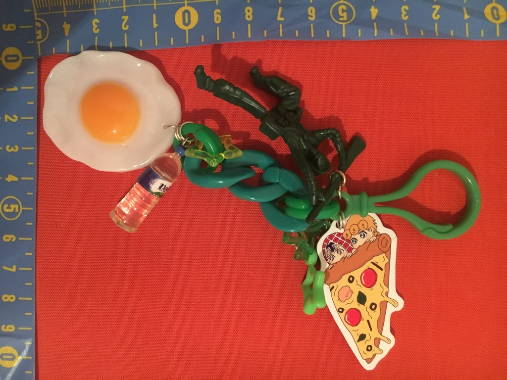 護衛チーム プラ板キーホルダー