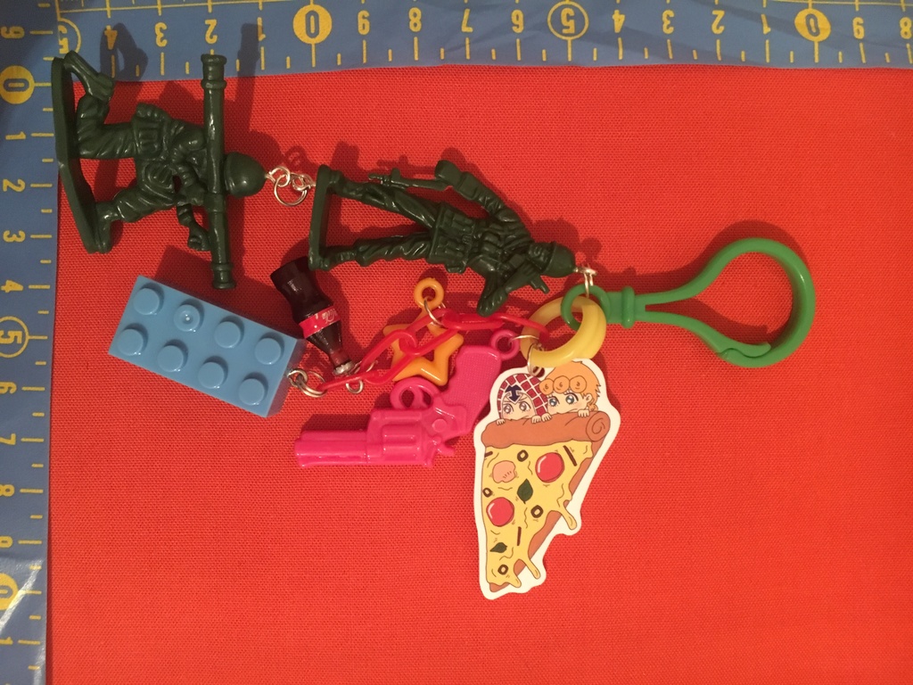 護衛チーム プラ板キーホルダー