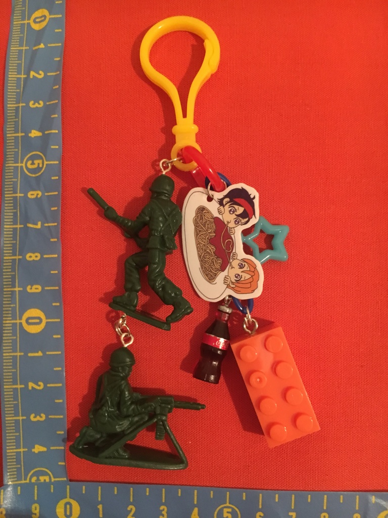 護衛チーム プラ板キーホルダー