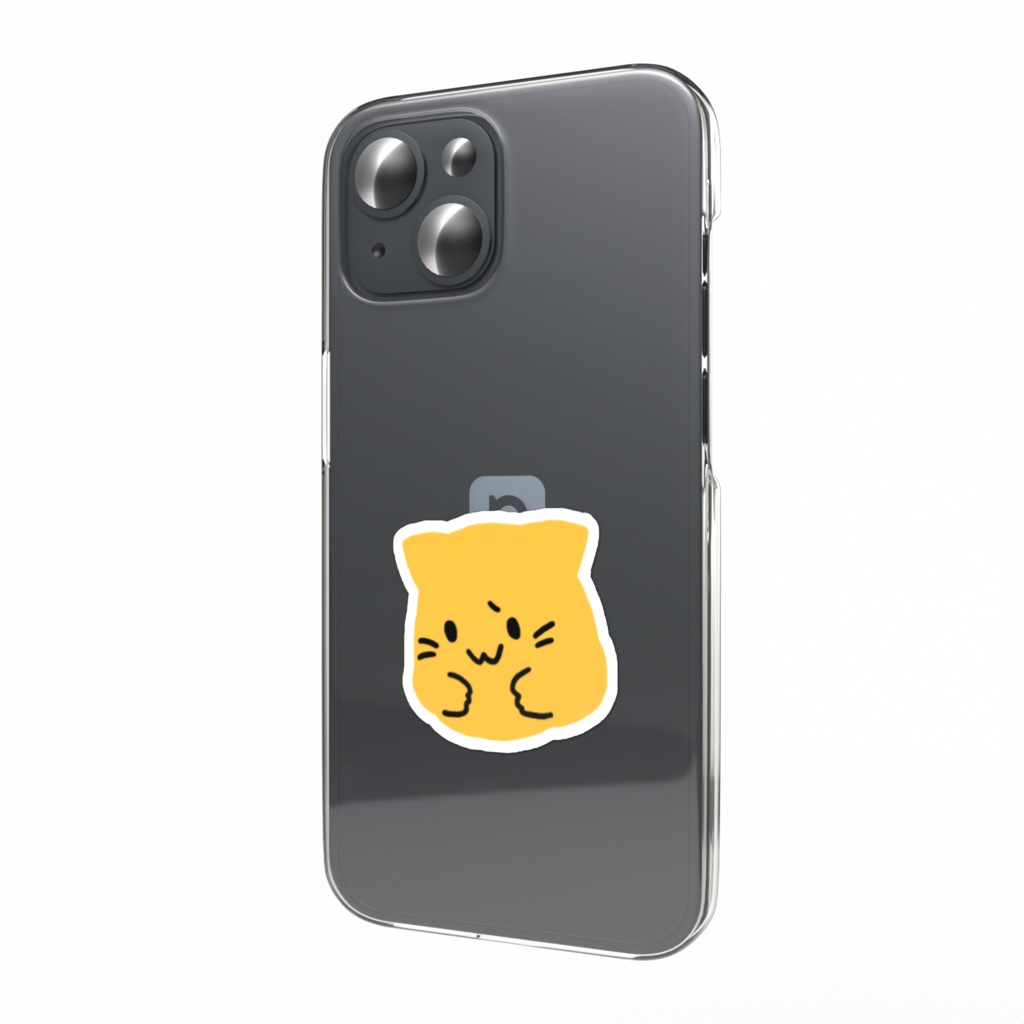 ぽんぺにゃんぷっぷースマホステッカー