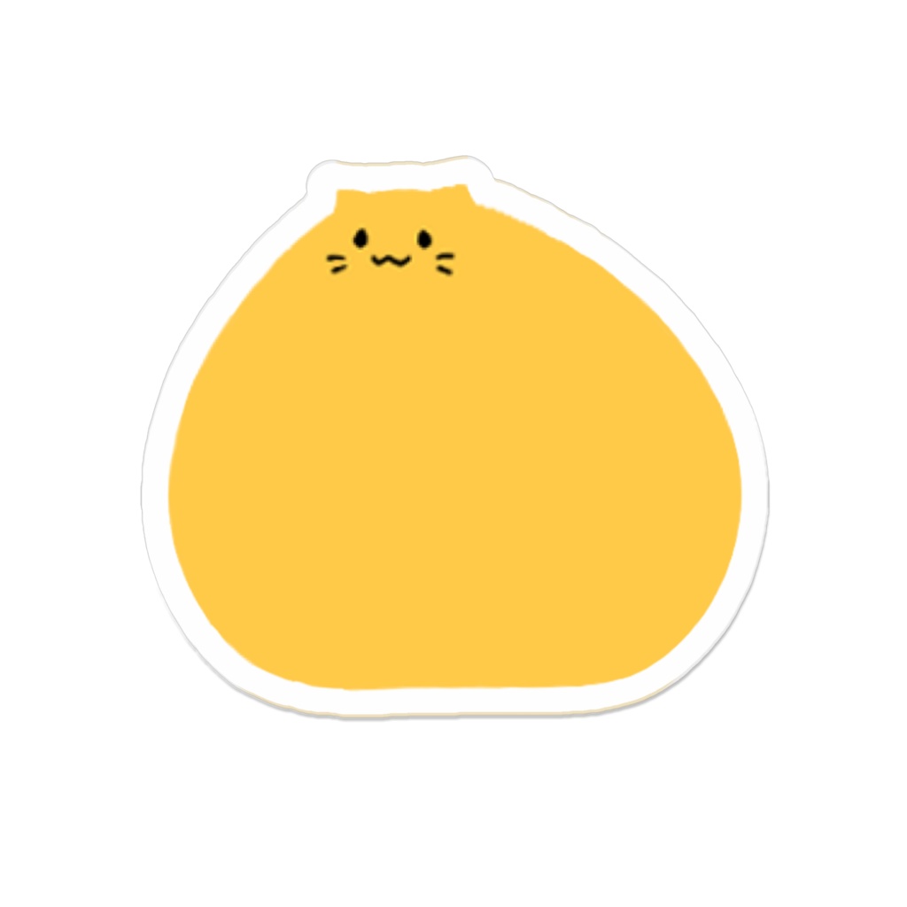 まんまるにゃんぷっぷーアクリルバッジ