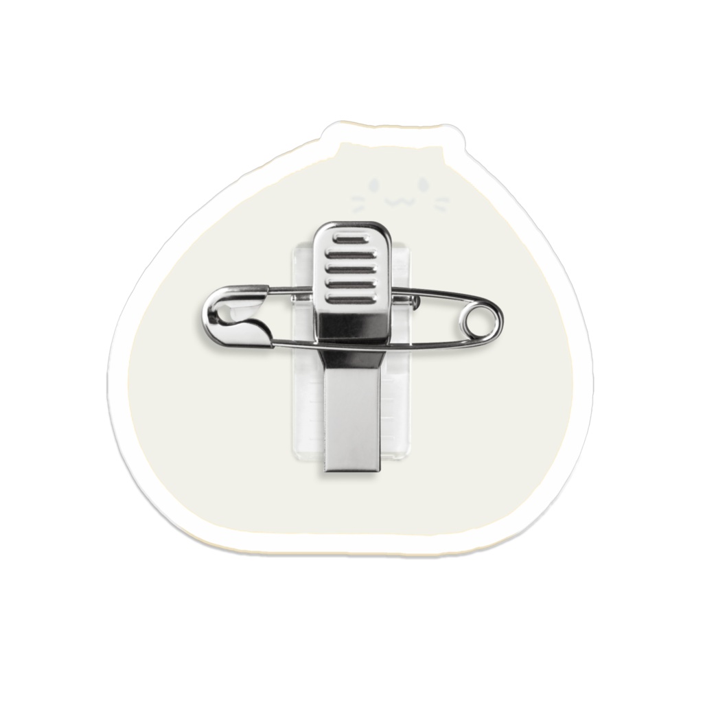 まんまるにゃんぷっぷーアクリルバッジ