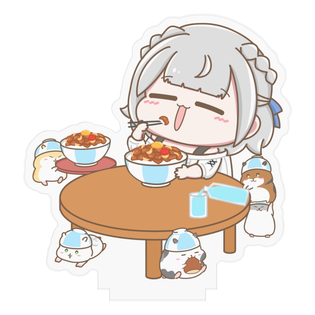 【非公式】白銀ノエル アクリルフィギュア