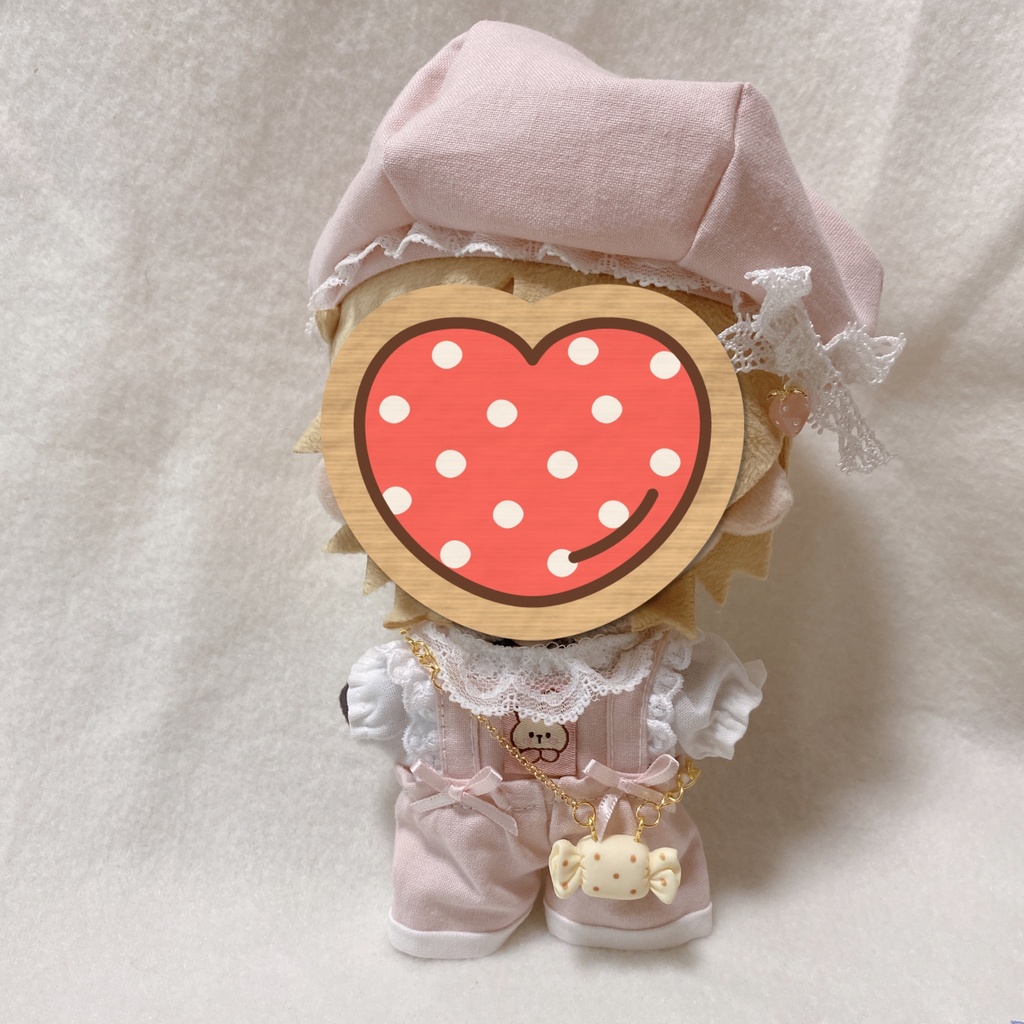 ギャザー入サロペットセット