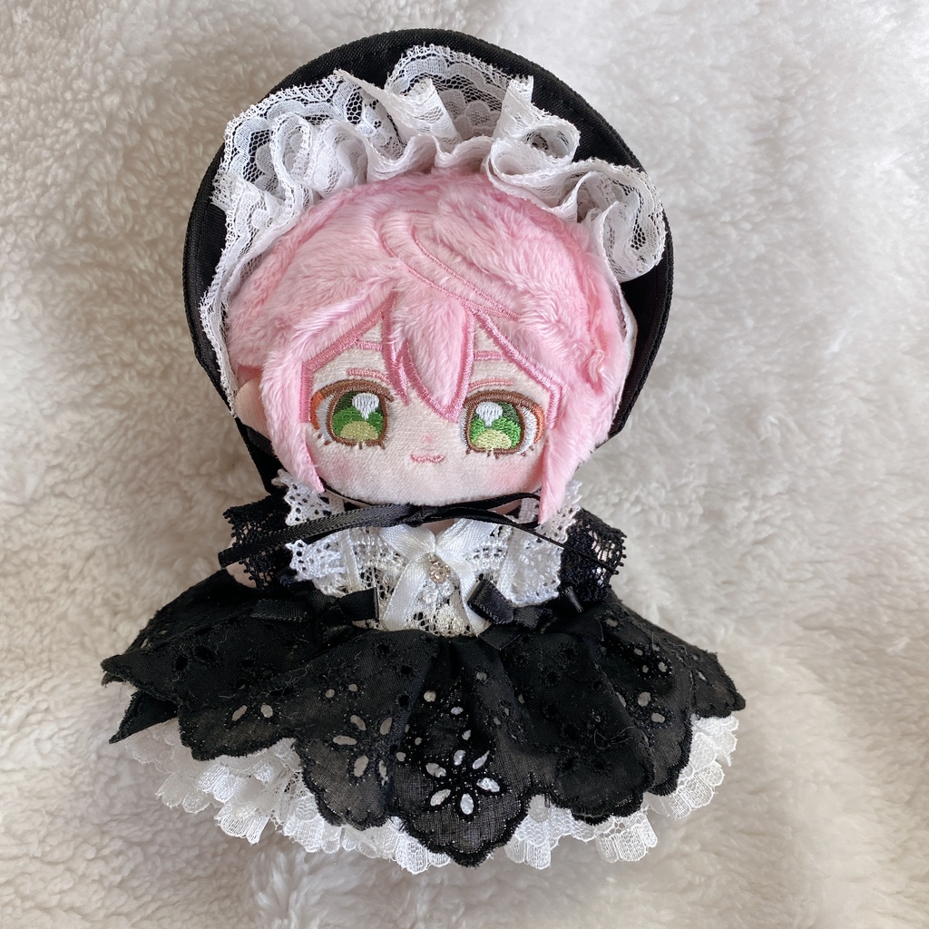 12cmサイズ レースのワンピースセット