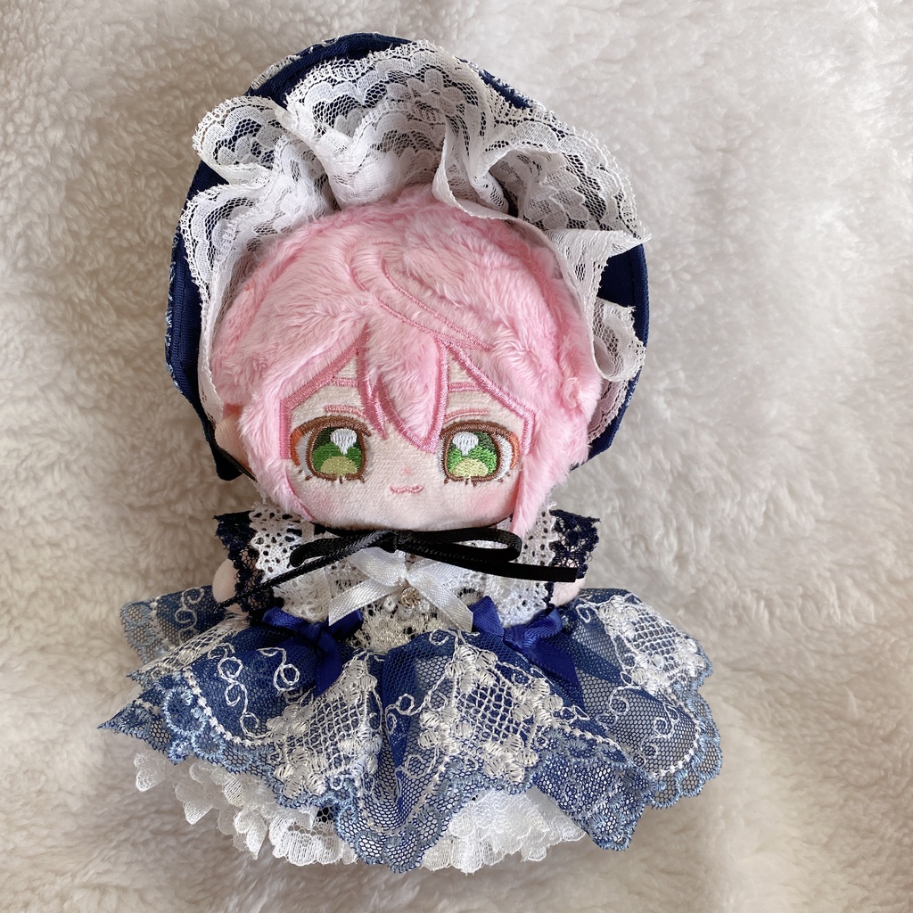 12cmサイズ レースのワンピースセット