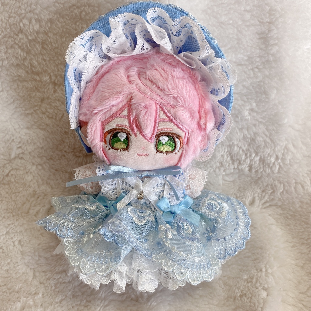 12cmサイズ レースのワンピースセット