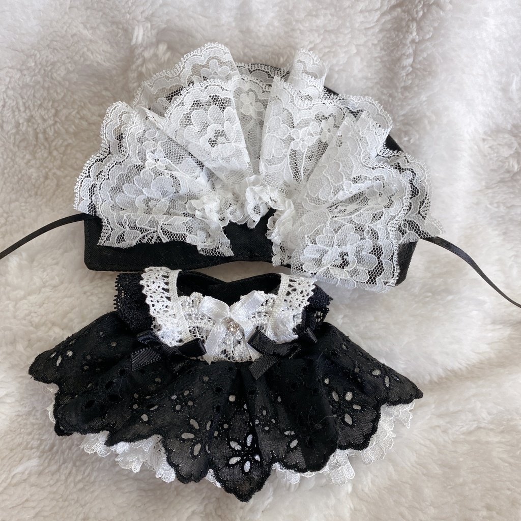 12cmサイズ レースのワンピースセット