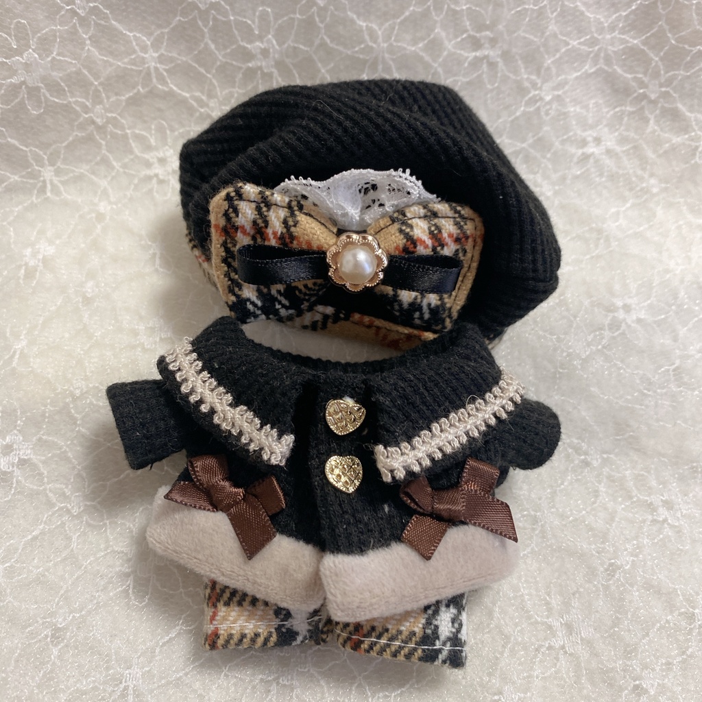 ニットのジャケットセット