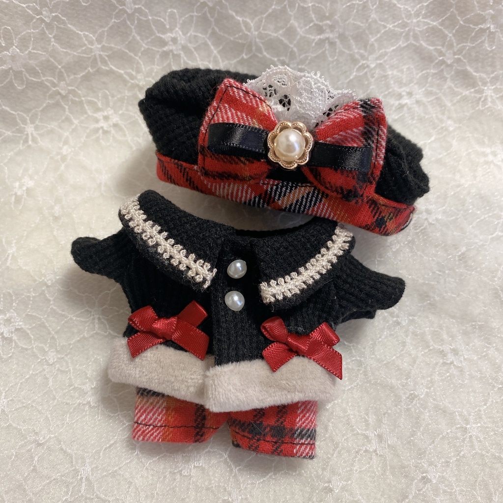 ニットのジャケットセット