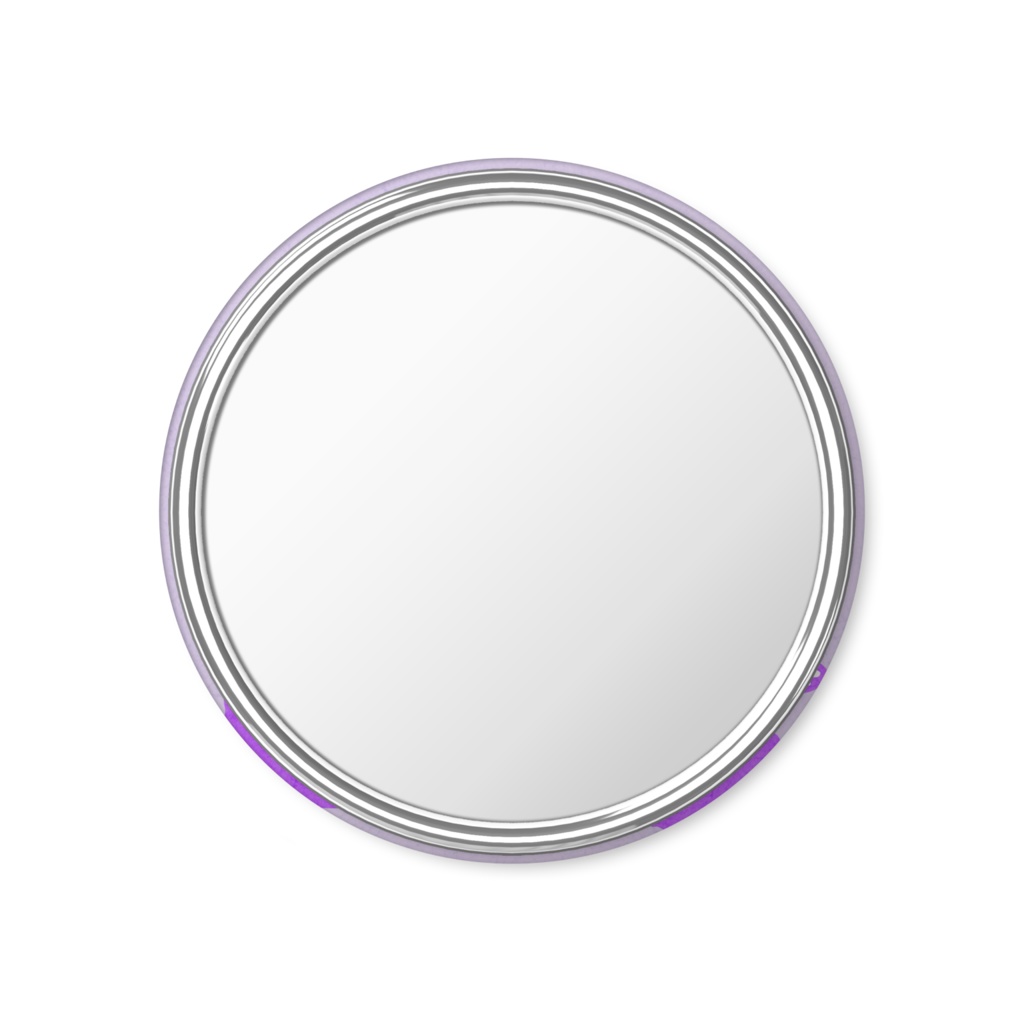 ふみ&ケーキ【缶バッジミラー】