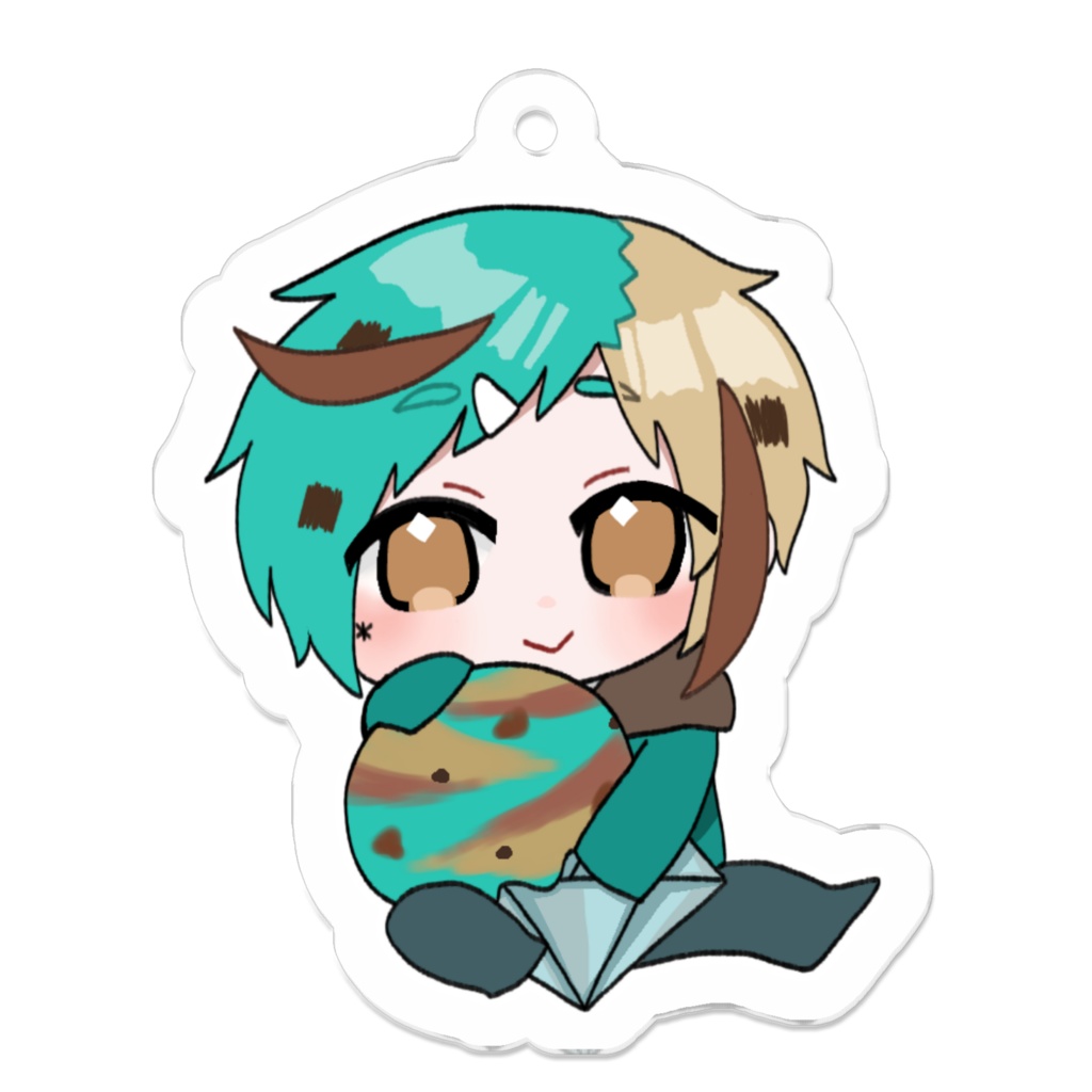 おみ＆公式ロゴ【アクキー】