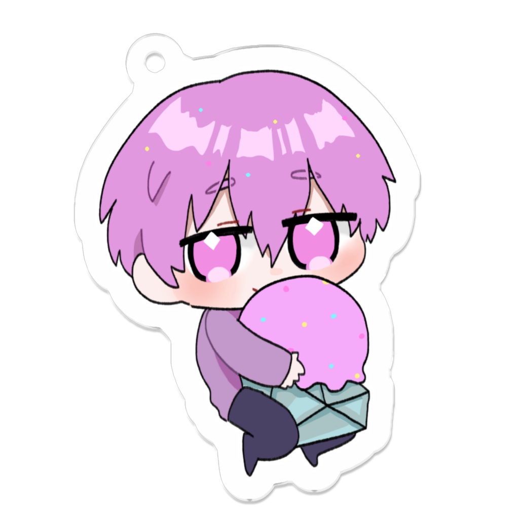 ふみ＆公式ロゴ【アクキー】