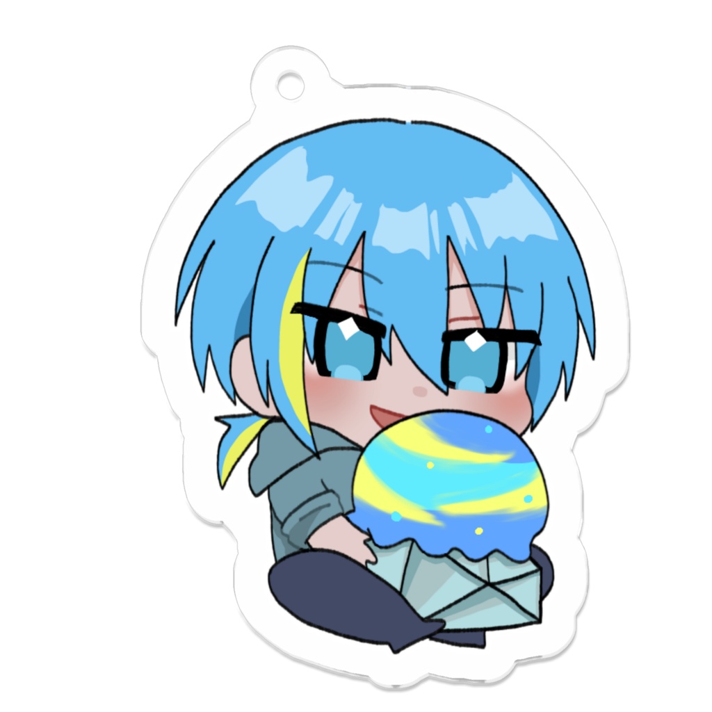 うっちゃん＆公式ロゴ【アクキー】