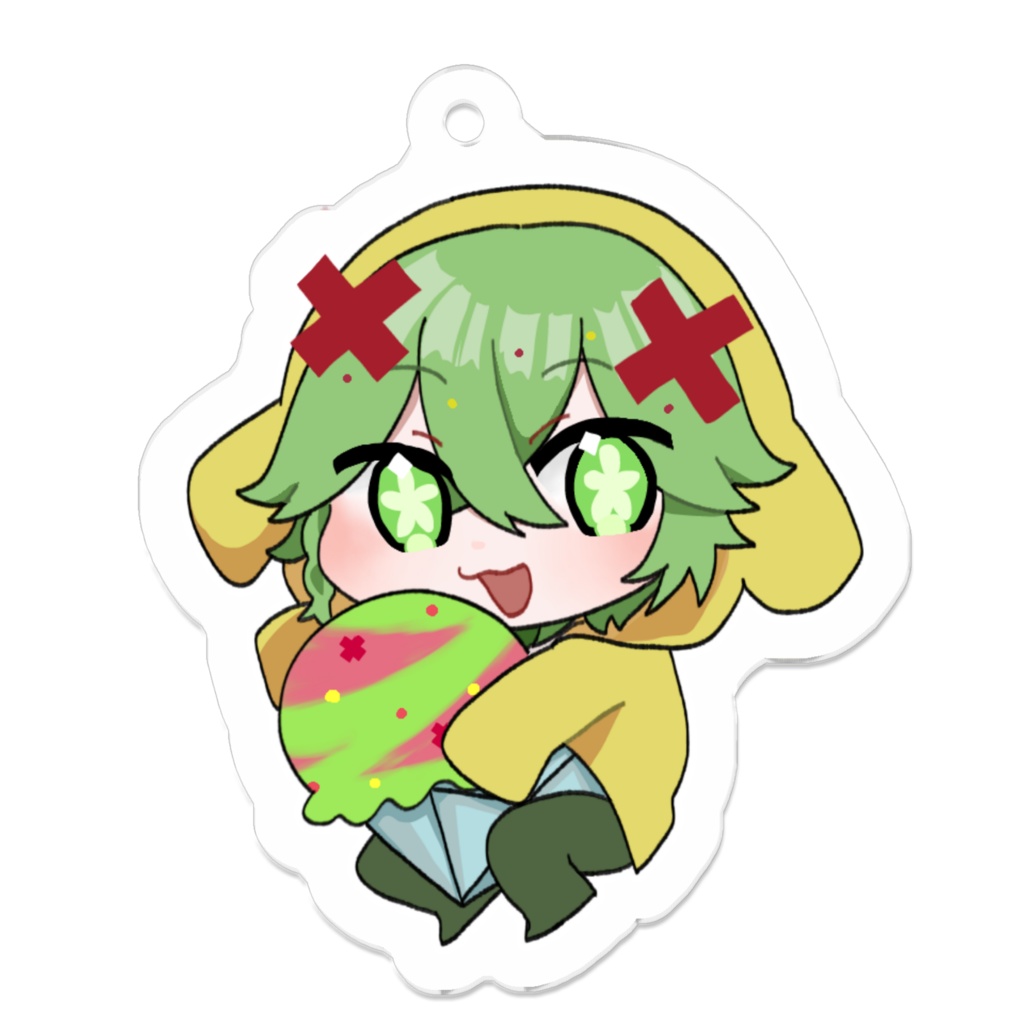 あづ＆公式ロゴ【アクキー】