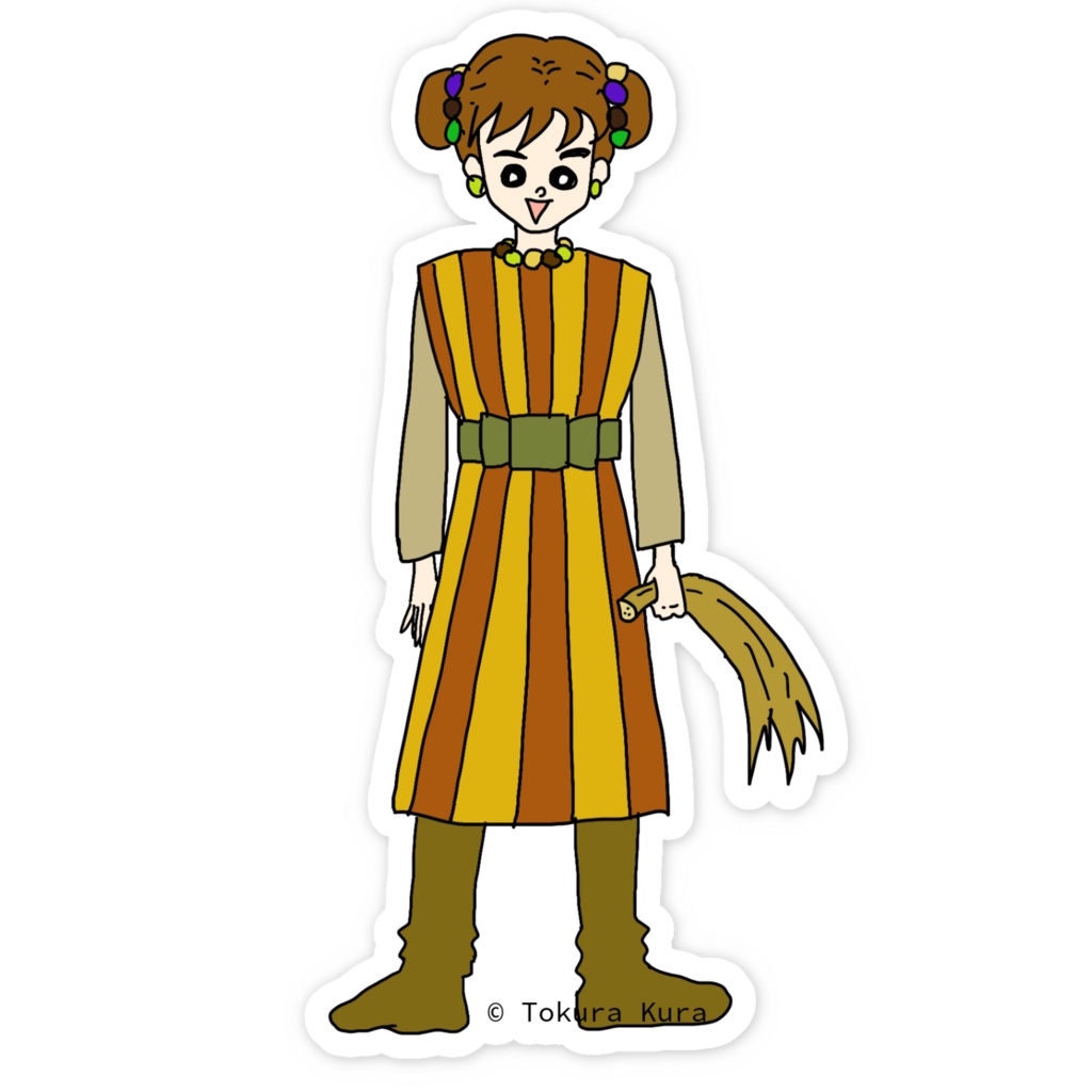 ōgetsuhime ステッカーシール おおげつひめ