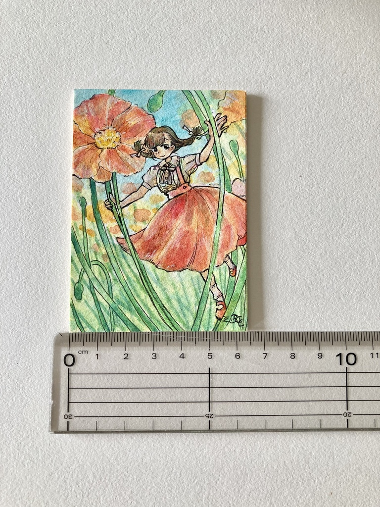 ミニ原画【ポピー】