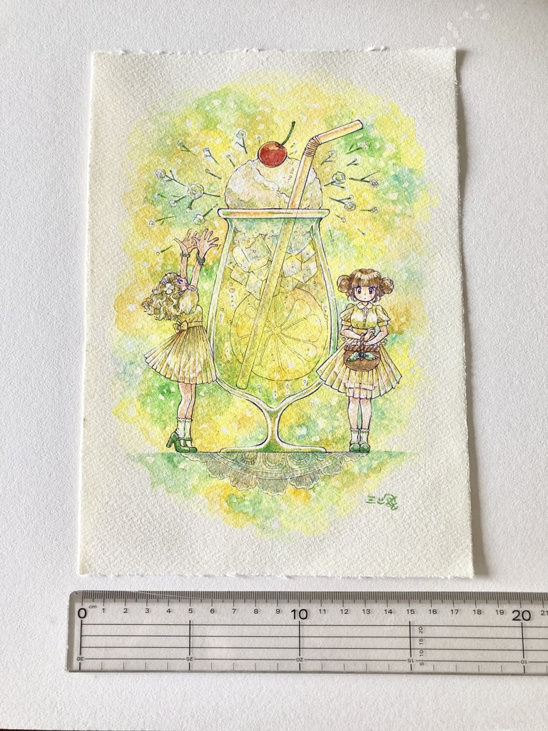 原画【レモネード】