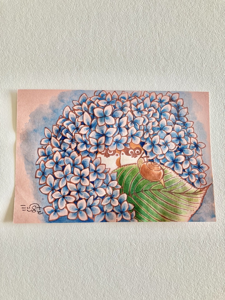 ミニ原画【すずめ 6月】