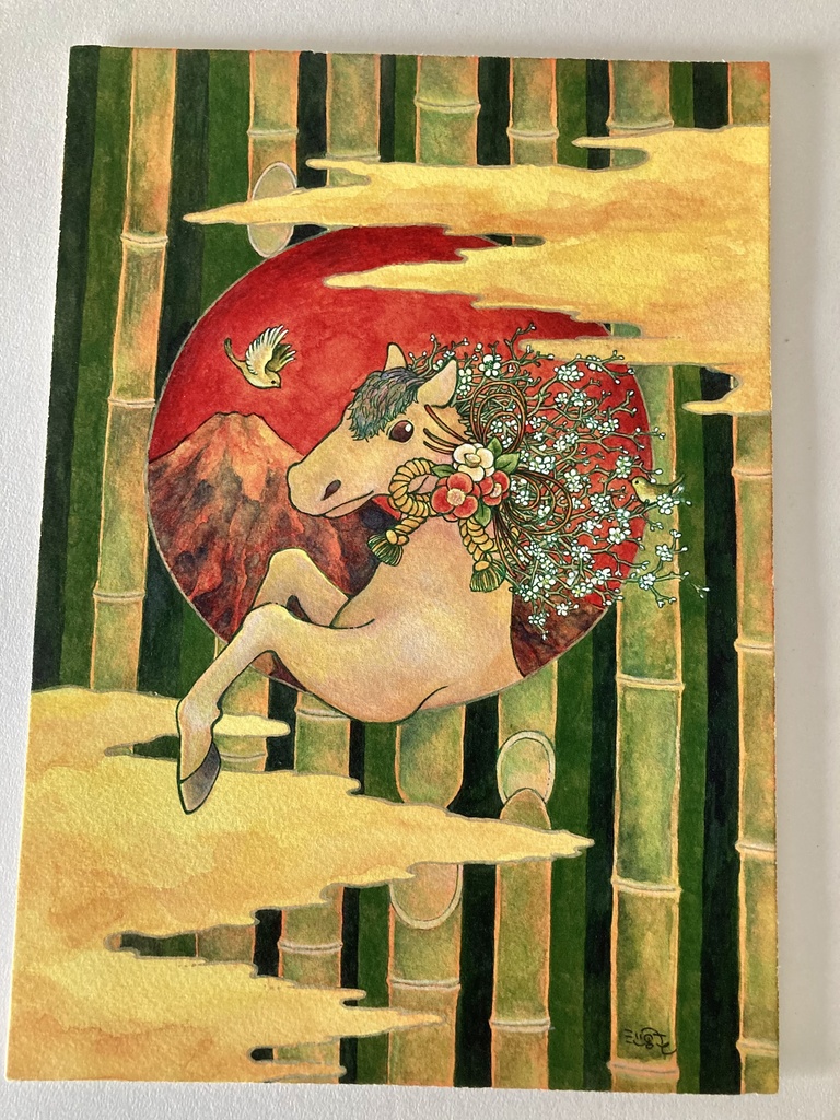 原画【馬】
