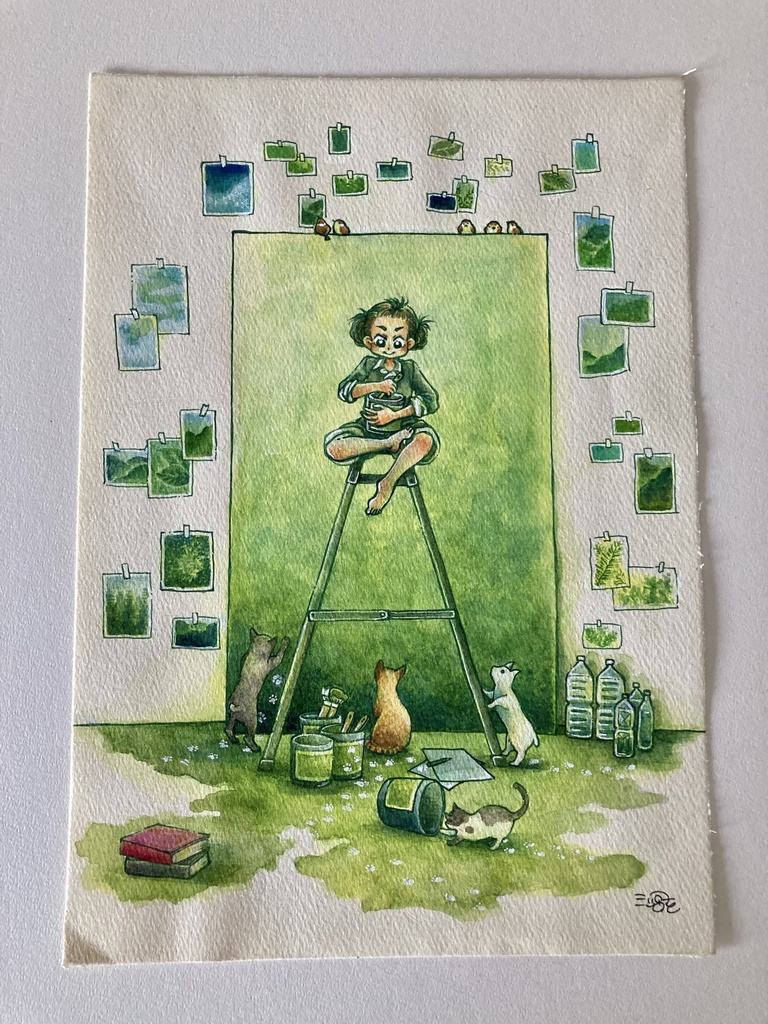 原画【緑】