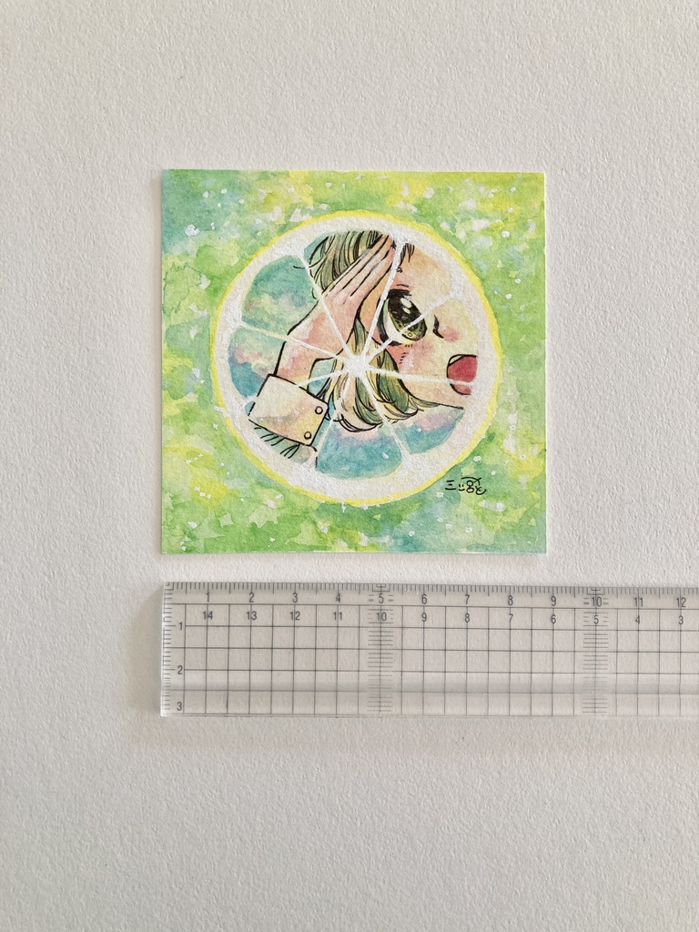 ミニ原画【レモン】