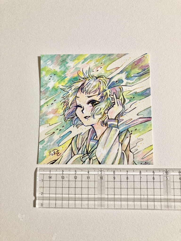 ミニ原画【ながれ】