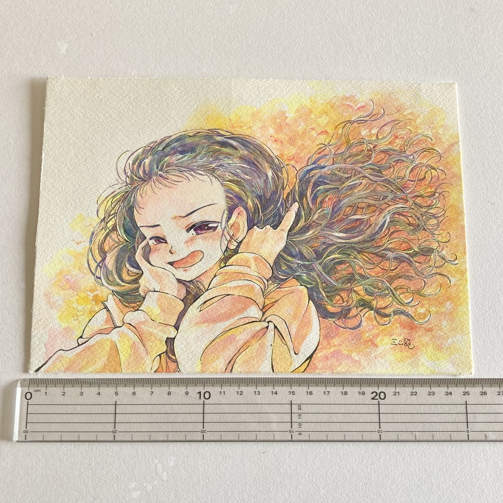 原画【なびく】