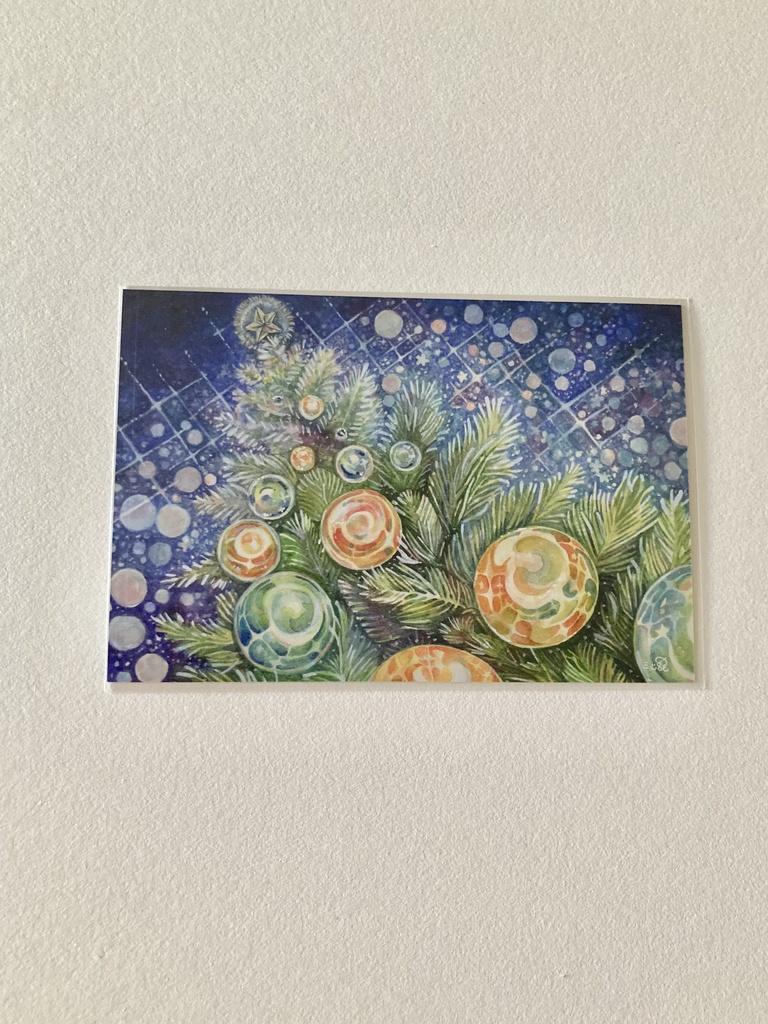 ポストカード【クリスマスツリー】