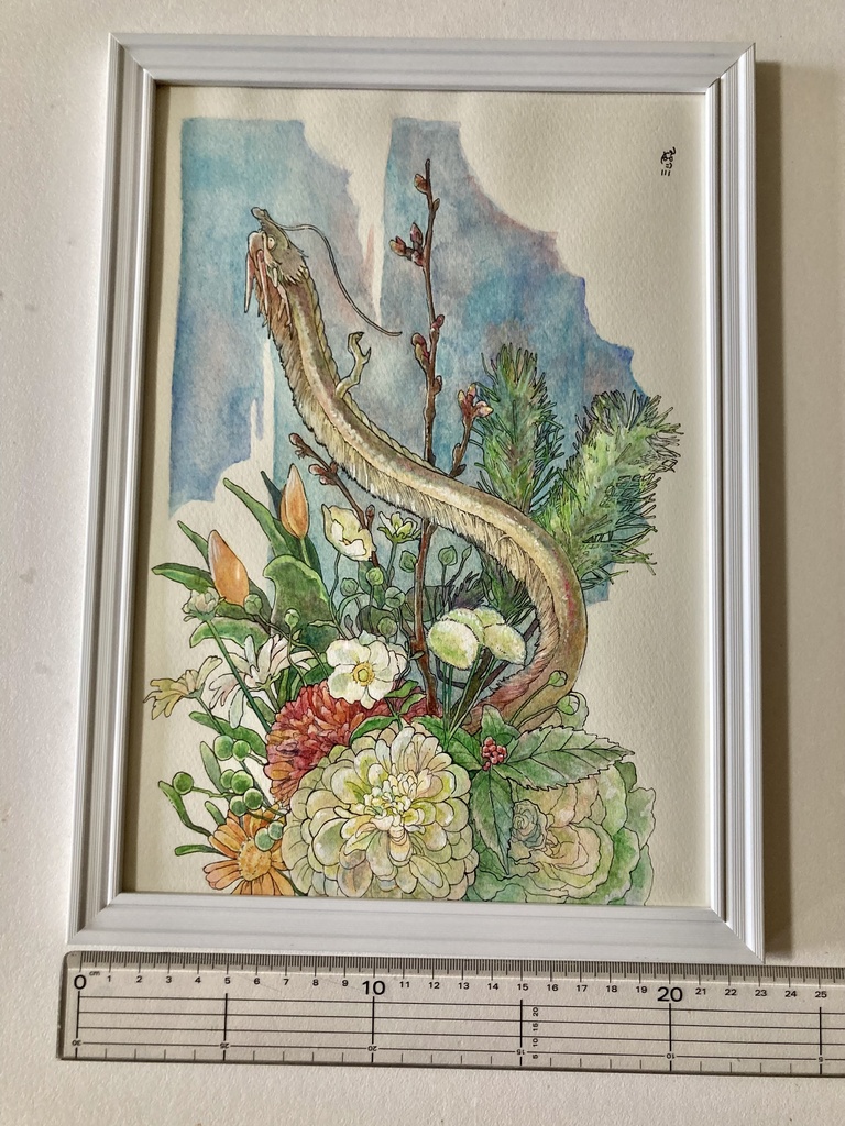 原画【華やかに辰】