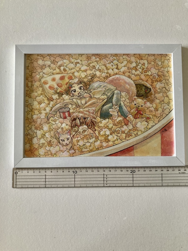 原画【ポップコーン】
