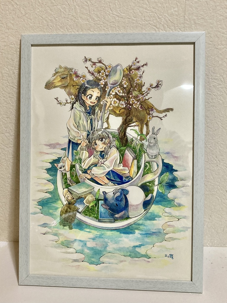 原画【うたた寝】