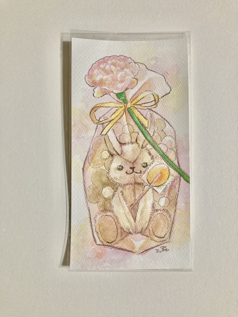 原画【お迎え待ち②】