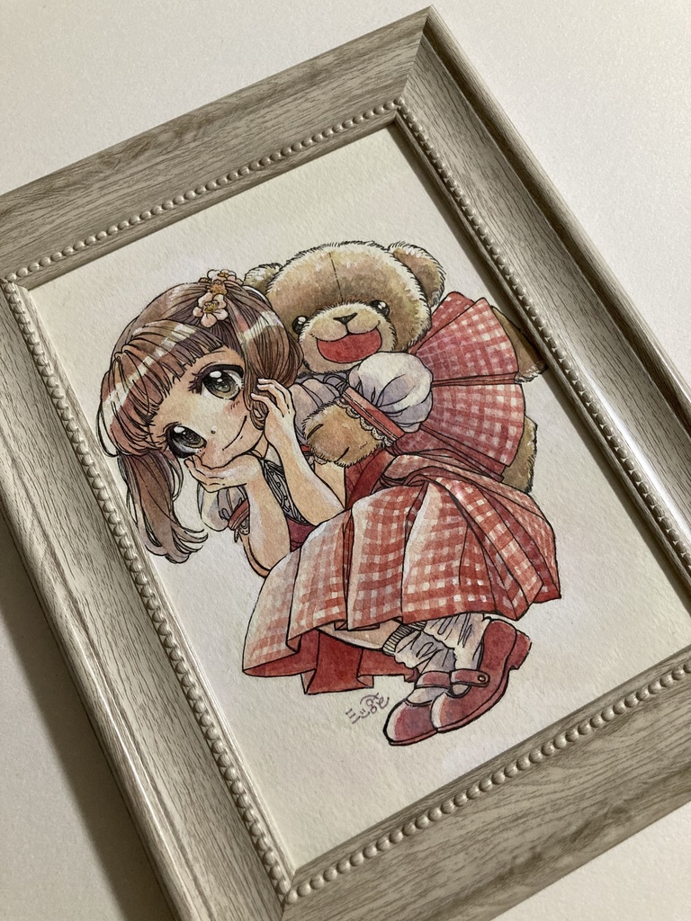 原画【ギンガムチェック】